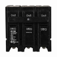 Eaton BRHH3100 BR thermal magnetic circuit breaker,Type BR 1-Inch plug-on circuit breaker,100 A,42 kAIC,Three-pole,240V,BRH,Common breaker trip,#4-1/0 AWG Cu/Al,BRH,Type BR Loadcenters