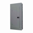 Eaton BRP24B150 BR main breaker loadcenter, Plug-on neutral,150A,X6,Aluminum,Cover included,Metallic,25kAIC,CSR2150,48 circuits,Single pole,24 spaces,Two hots, a neutral, and a ground,Single phase,Gray,Combination,NEMA 1