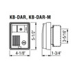 Aiphone Aiphone KB-DAR - Tilt Video Door Station AIP-KB-DAR