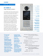 Aiphone Aiphone GT-DMB-N - 3-in-1 Video Entrance Station with NFC Reader GT-DMB-N
