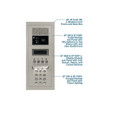 Aiphone GTA-DESB- 10-Key Audio Entrance Panel Kit