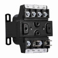 Eaton C0050E2A type MTE, industrial control transformer, pv: 240 x 480v, 230 x 460v, 220 x 440v, taps: none, sv: 120/115/110v, 55°c, 50 va