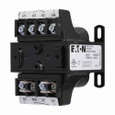 Eaton C0050E2A type MTE, industrial control transformer, pv: 240 x 480v, 230 x 460v, 220 x 440v, taps: none, sv: 120/115/110v, 55°c, 50 va