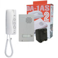 Aiphone Aiphone DA-1AS - Silver Door Phone Set with Handset Tenant Station (DA-1DS, DA-1MD, PT-1211C) DA-1AS