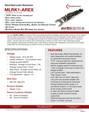 Command Access Command Access MLRK1-AREX Motorized Latch Retraction Kit for Adams EX Series Exit Device CAT MLRK1-AREX