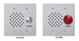 Aiphone Aiphone LE-SS/A, LE-SSR - 2-Gang Door Station Vandal and Weather Resistant Stainless Steel AIP-LE-SS/A