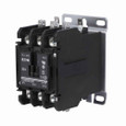 Eaton C25DNF330C definite purpose contactor, Quick, 30A, 208-240 Vac at 50/60 Hz, Open with metal mounting plate, 15-50A, two- or 3P, 15-50A, two- and 3P, Contactor, 3P, Global ratings, Box lugs (posidrive setscrew) and quick connect terminals