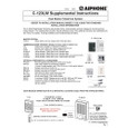 Aiphone Aiphone C-123LW - Dual Master ChimeCom Set, 1 Door, 2 Masters, 1 DAK-2S AIP-C-123LW
