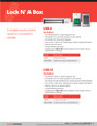 Alarm Controls Lock N' A Box Series - Magnetic Lock Kits 12 VDC