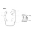 Aiphone Aiphone MC-60/4A - 2MarketCom Handset, 4 Lines MC-60/4A