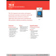 Alarm Controls TS-4 - Request to Exit Station with Blue Square Push Button, ADA Symbol