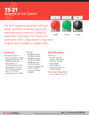 Alarm Controls Alarm Controls TS-21 Series - Request to Exit Station Mushroom Push Button ACT-TS-21