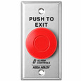 Alarm Controls Alarm Controls TS-27 Series - Request to Exit Station 1-1/2" Diameter Mushroom Button ACT-TS-27