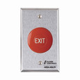 Alarm Controls Alarm Controls TS-36 Series - Request to Exit Station 1-1/2" Red Mushroom Push Button ACT-TS-36