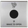 Camden Camden SureWave CM-332 Series 2 Relay /41 Hand Icon/'Wave to Open' Text Faceplate Touchless Switch CM-332-41