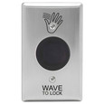 Camden Camden SureWave CM-332 Series 2 Relay /43 Hand Icon/'Wave to Lock' Text Faceplate Touchless Switch CM-332-43