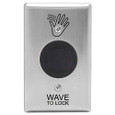 Camden Camden SureWave CM-324 Series 1 Relay/43 Hand Icon/'Wave to Lock' Text Faceplate Touchless Switch CM-324-43