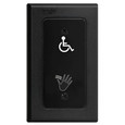 Camden Camden SureWave CM-324 Series 1 Relay/44 Hand Icon/Wheelchair Symbol Faceplate Touchless Switch CM-324-44