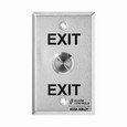 Alarm Controls Alarm Controls TS-23 Series - Vandal Resistant Request to Exit Station, 3/4" Diameter Metal Button, "EXIT" ACT-TS-23