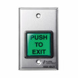 Alarm Controls TS-2T Series - Request to Exit Station Square Push Button  with Electronic Timer