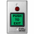 Alarm Controls Alarm Controls TS-3T Series - Request to Exit Station Square Push Button with Electronic Timer ACT-TS-3T