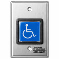 Alarm Controls Alarm Controls TS-4T Series - Request to Exit Station Square Push Button with Electronic Timer ACT-TS-4T
