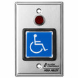 Alarm Controls Alarm Controls TS-5T Series - Request to Exit Station Square Push Button with Electronic Tmer ACT-TS-5T