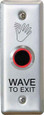 Camden Camden ValueWave CM-221 Series/46 Hand Icon/'Wave to Exit' Text Faceplate Touchless Switch CM-221-46