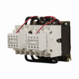 Eaton CE55JNS3AB XT IEC contactor, 60A, 110-120 Vac, 50-60 Hz, 1NO-1NC, 60A, Frame J, 50-60 Hz, 5 hp, Side, Three-pole, Reversing, No overload relay, Freedom, Contactor