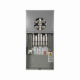 Eaton CH127TB meter socket, Individual safety socket, 200A, Overhead/underground, Seven-jaw, Three-phase, #6-250 kcmil, Four-wire, Ring, 600V, #6 AWG-250 kcmil