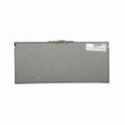 Eaton CH127TB meter socket, Individual safety socket, 200A, Overhead/underground, Seven-jaw, Three-phase, #6-250 kcmil, Four-wire, Ring, 600V, #6 AWG-250 kcmil