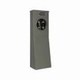 Eaton CHM4N7N7NS pedestal mount metered, Metered-ring, Non-ground fault, Non-ground fault, Non-ground fault, Top, Surface, Circuits: 4, NEMA 5-20R2GFI, NEMA TT-30R, NEMA 5-20R2GFI