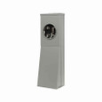 Eaton CHM5N6G6GB pedestal mount metered, Metered-ring, Non-ground fault, Ground fault, Ground fault, Top, Back-to-back pedestal, Circuits: 4, NEMA 5-20R2, NEMA 6-20R2, NEMA 5-20R2
