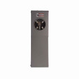 Eaton CHMJGJGANS pedestal mount metered, Metered-ring, Ground fault, Ground fault, Non-ground fault, Top, Surface, Circuits: 4, NEMA L5-20R, NEMA L5-20R, NEMA L14-50R