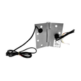 Command Access ETM-CB70 Energy Transfer Monitor Hinge with Door Position Sensing - 3 Knuckle Steel Base