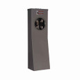 Eaton CHM1N6N4NS pedestal mount metered, Metered-ring, Non-ground fault, Non-ground fault, Non-ground fault, Top, Surface, Circuits: 4, NEMA 5-20R2, NEMA 14-50R, NEMA TT-30R