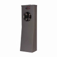Eaton CHM1N6N4NS pedestal mount metered, Metered-ring, Non-ground fault, Non-ground fault, Non-ground fault, Top, Surface, Circuits: 4, NEMA 5-20R2, NEMA 14-50R, NEMA TT-30R