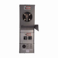 Eaton CHM1N1NS pedestal mount metered, Metered-ring, Non-ground fault, Non-ground fault, Top, Surface, Circuits: 4, NEMA 14-50R, NEMA 14-50R
