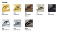 Falcon T581 available finishes: 605 Bright Brass, 606 Satin Brass, 613 Oil Rubbed Bronze, 619 Satin Nickel, 622 Matte Black, 625 Bright Chrome, 626 Satin Chrome, 643e Aged Bronze