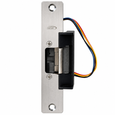 RCI 6507 Electric Strike with 6-7/8" Round Corner Faceplate for 5/8" Projection Latches
