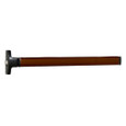 Falcon Falcon 1794NL-P/HB-P - Narrow Stile Rim Pushpad Exit Device - Night Latch/Hold Back with Pull, with 179CA and Rim Cylinder - 3.5FT FAL-1794NL-P/HB-P-3.5FT
