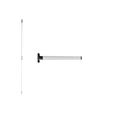 Falcon 1692NL-OP/HB-OP Concealed Vertical Rod Exit Device with Night Latch/Hold Back Function - 48 Inch