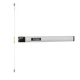 Falcon 1493HB-OP Narrow Stile Concealed Vertical Rod Exit Device with Hold Back Cylinder - 48 Inch