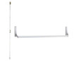 Falcon 1993NL/HB Narrow Stile Concealed Vertical Rod Exit Device with Night Latch/Hold Back Function and 9970 Pull - 51 Inch