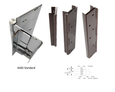ABH A505 Door Edge Guard Stainless Steel Pin & Barrel Continuous Hinges