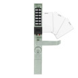 Alarm Lock DL1300 Series Electronic Keypad Exit Device Trim with 2,000 User Codes - Battery Operated Narrow Stile Access Control