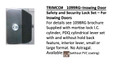 Trimco Trimco 1099RGHA Anti-Vandal Pull without Astragal With/Without Cylinder Prep TRI-1099RGHA