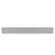 Ives 8400 Series Kick Plate 6" Height Four Beveled Edges Satin Stainless Steel (630) - Front View
