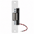 Adams Rite 7111 Electric Strike with Long Face Plate 1-7/16" x 10-1/4" Satin Chrome