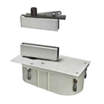 Norton Rixson 428 Series Center Hung Single Acting Floor Closer with Patch Fittings - Heavy Duty 325 lbs